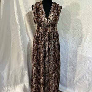 America & Beyond leopard print dress,‎ NSF